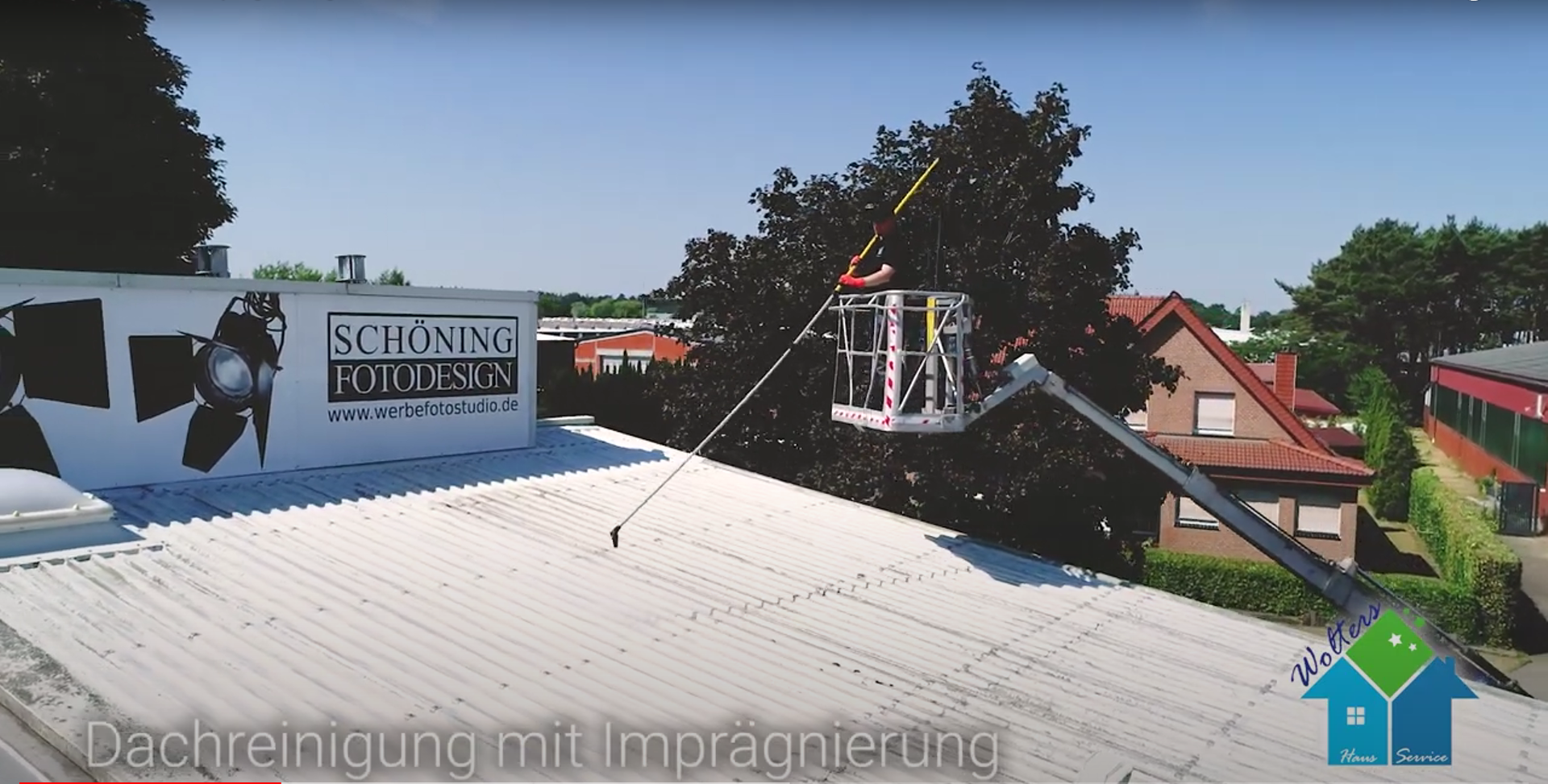 Dach-Komplettreinigung in Ibbenb&uuml;ren